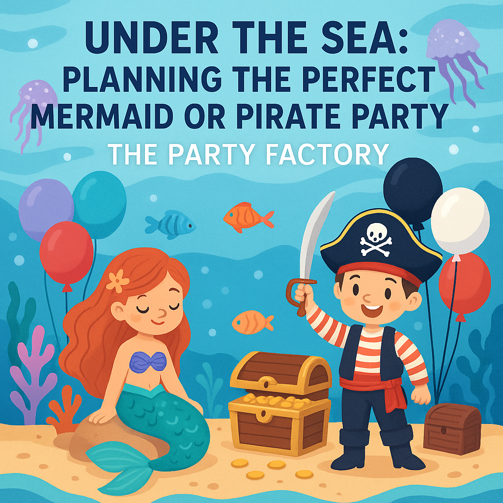 Under the Sea: Planning the Perfect Mermaid or Pirate Party