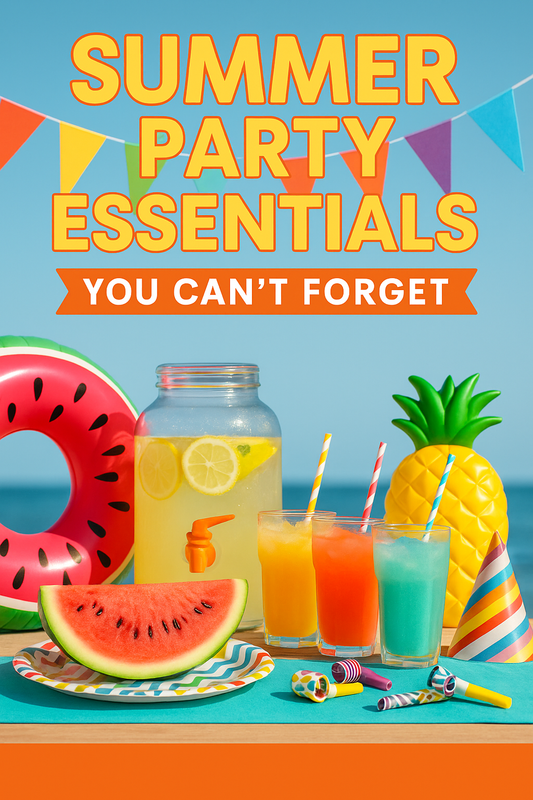 Summer Party Essentials You Can’t Forget