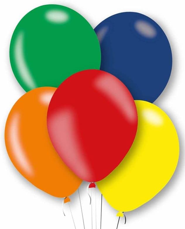 Birthday Party Decorations Bundle Kit Set Eco Friendly Rainbow Multicolour Polka Dot Star PlatesCups Napkins Tablecover Balloons Candles Banner Bunting