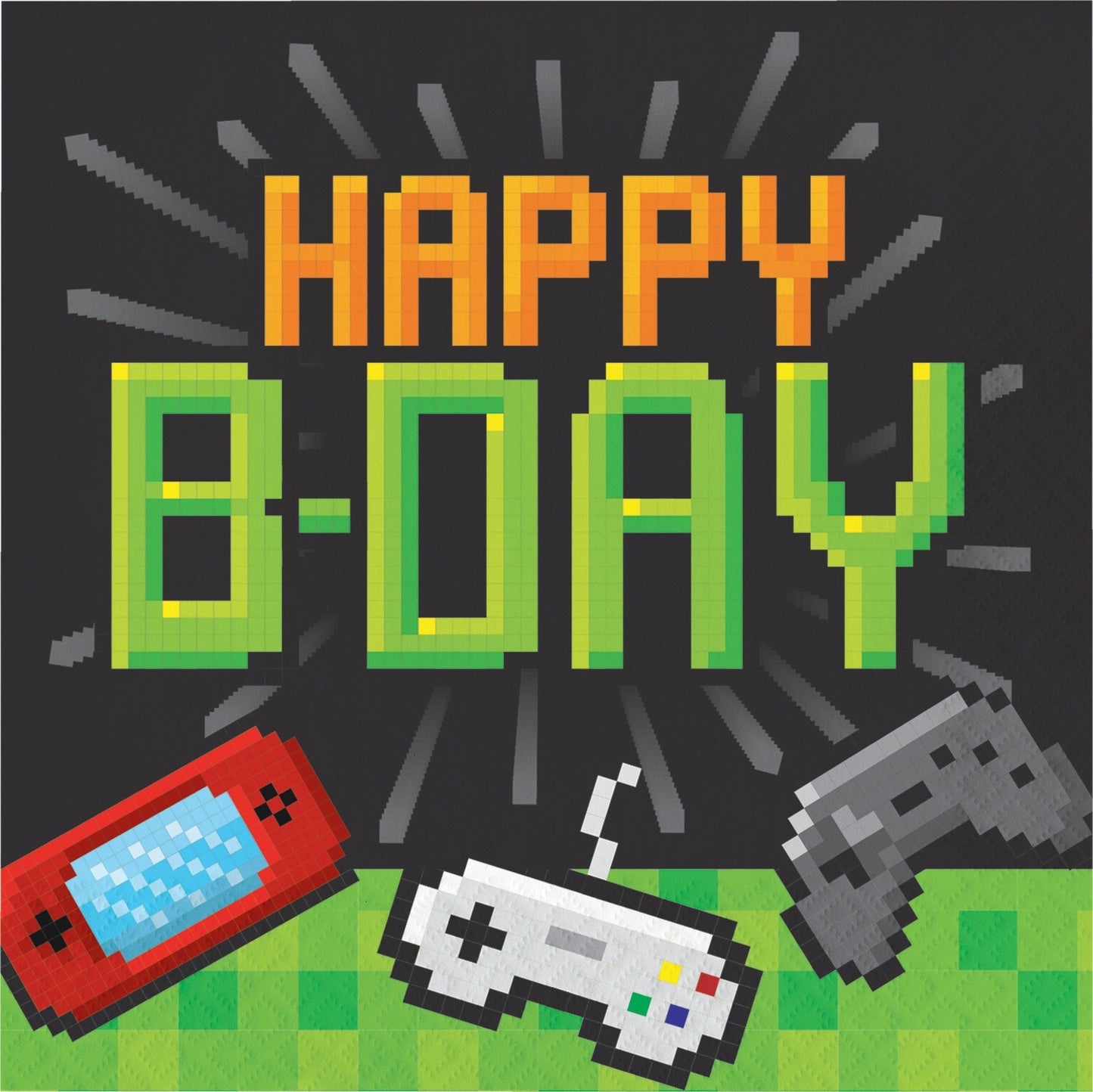 Gamer Napkns B-Day