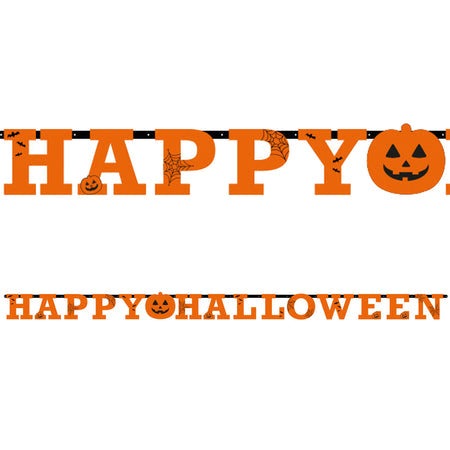 2.4m HAPPY HALLOWEEN BANNER