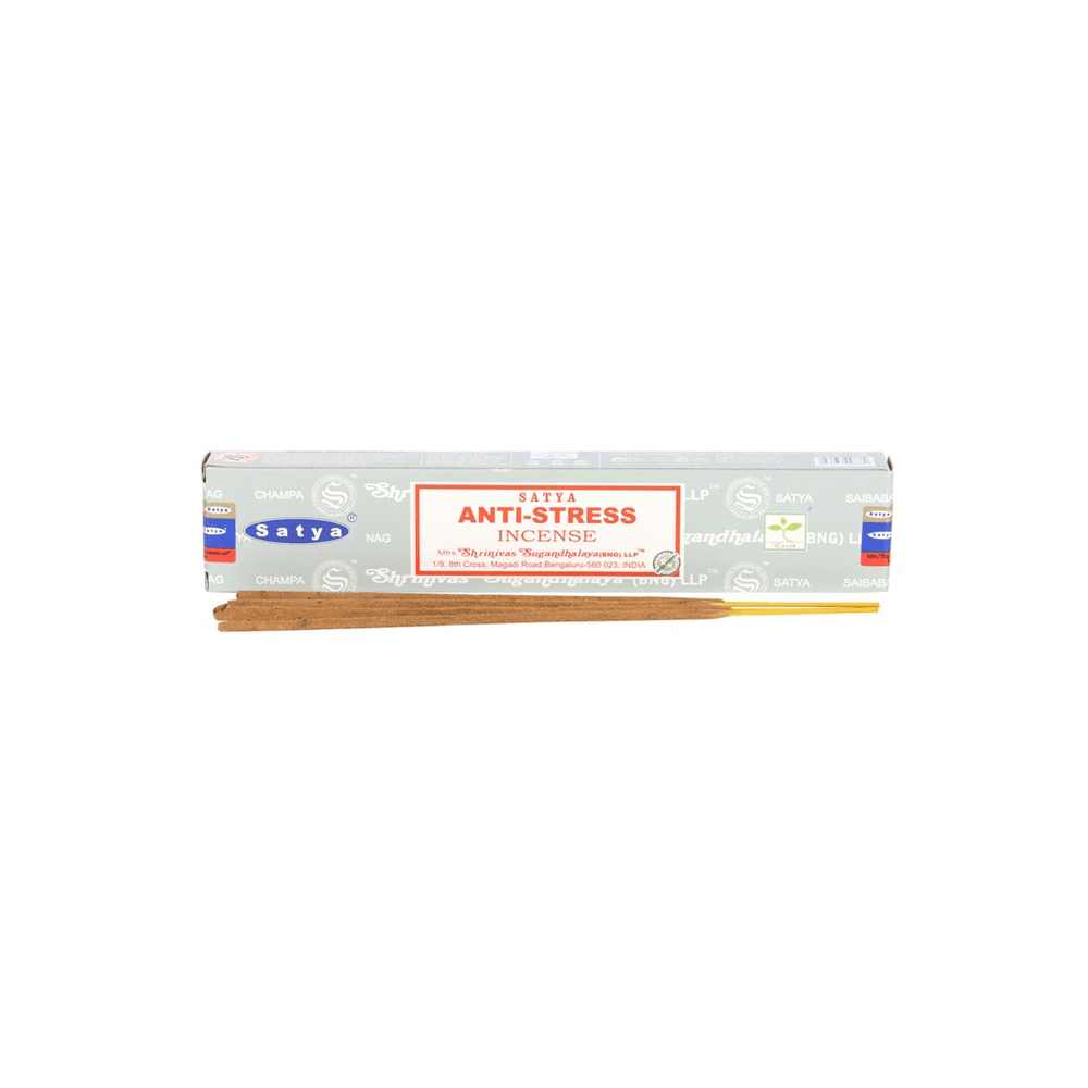 12 Packs of Anti-Stress Incense Sticks by Satya