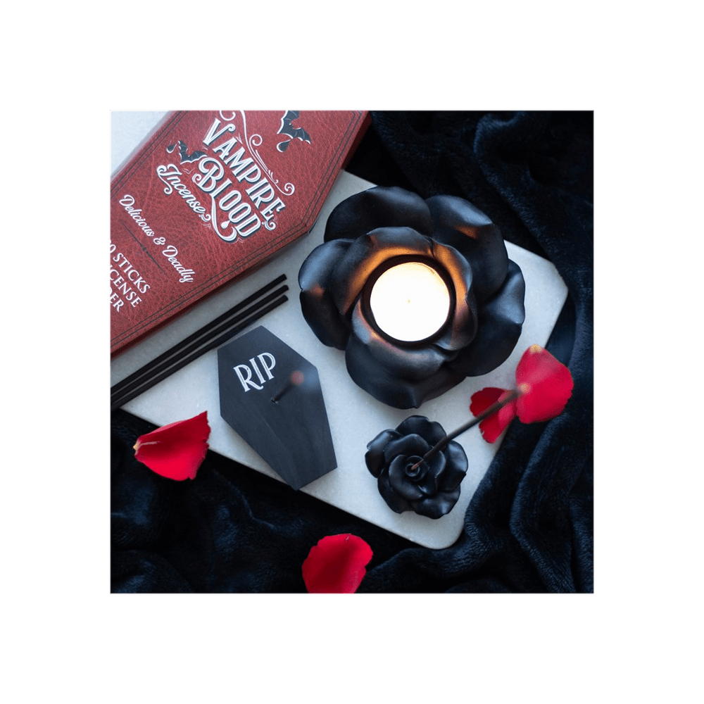 Vampire Blood Incense Sticks and Coffin Holder