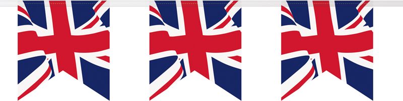 9ft UNION JACK PENNANT BANNER