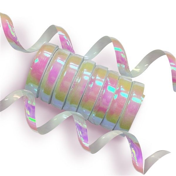 Holographic Streamers Iridescent Pack Of 10
