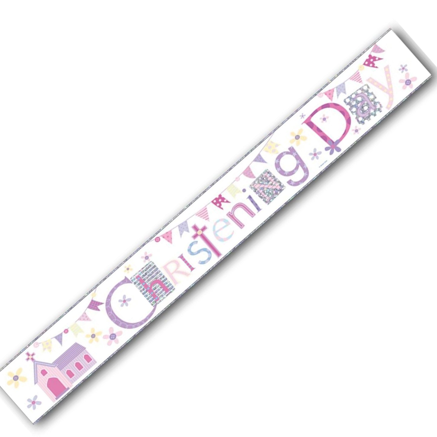 Christening Girl Banner