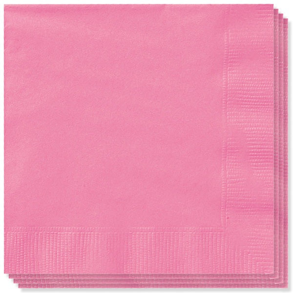 20 Napkins Hot Pink