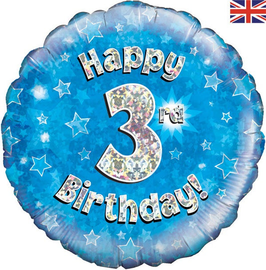Happy 3rd Birthday Blue