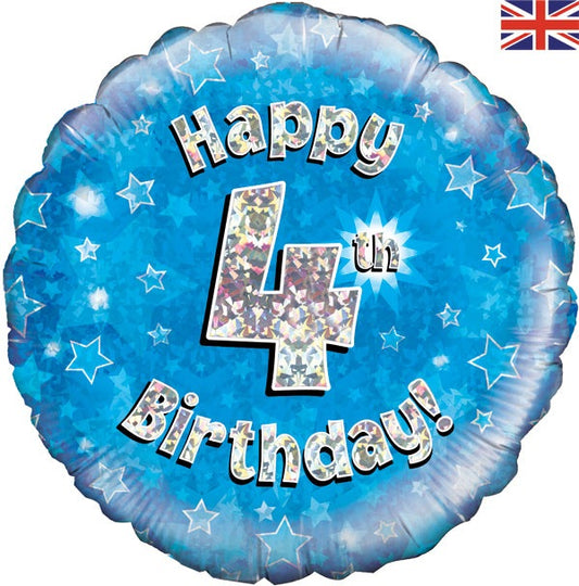 Happy 4th Birthday Blue