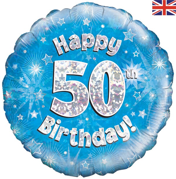 Happy 50th Birthday Blue