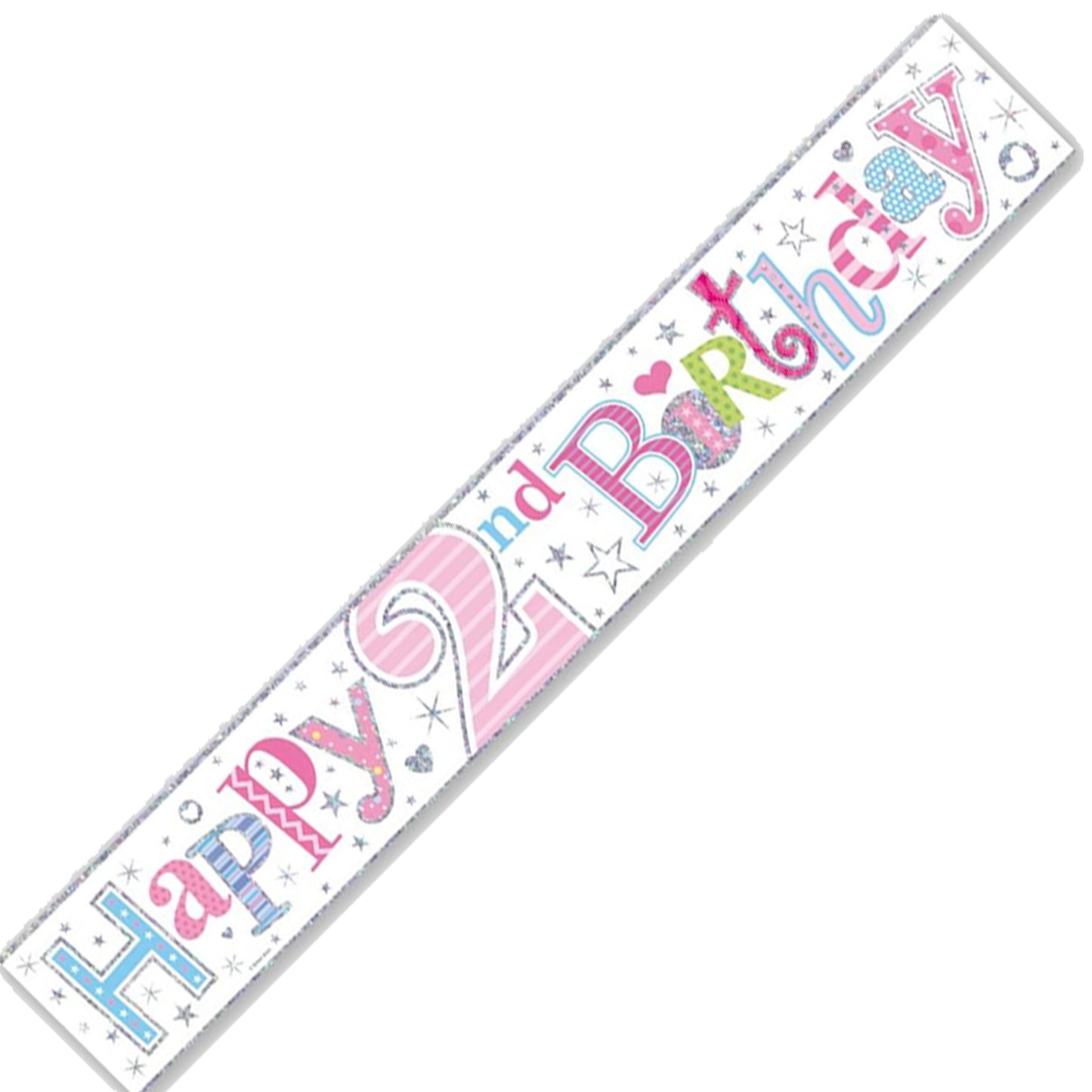 Age 2 Birthday Banner Female