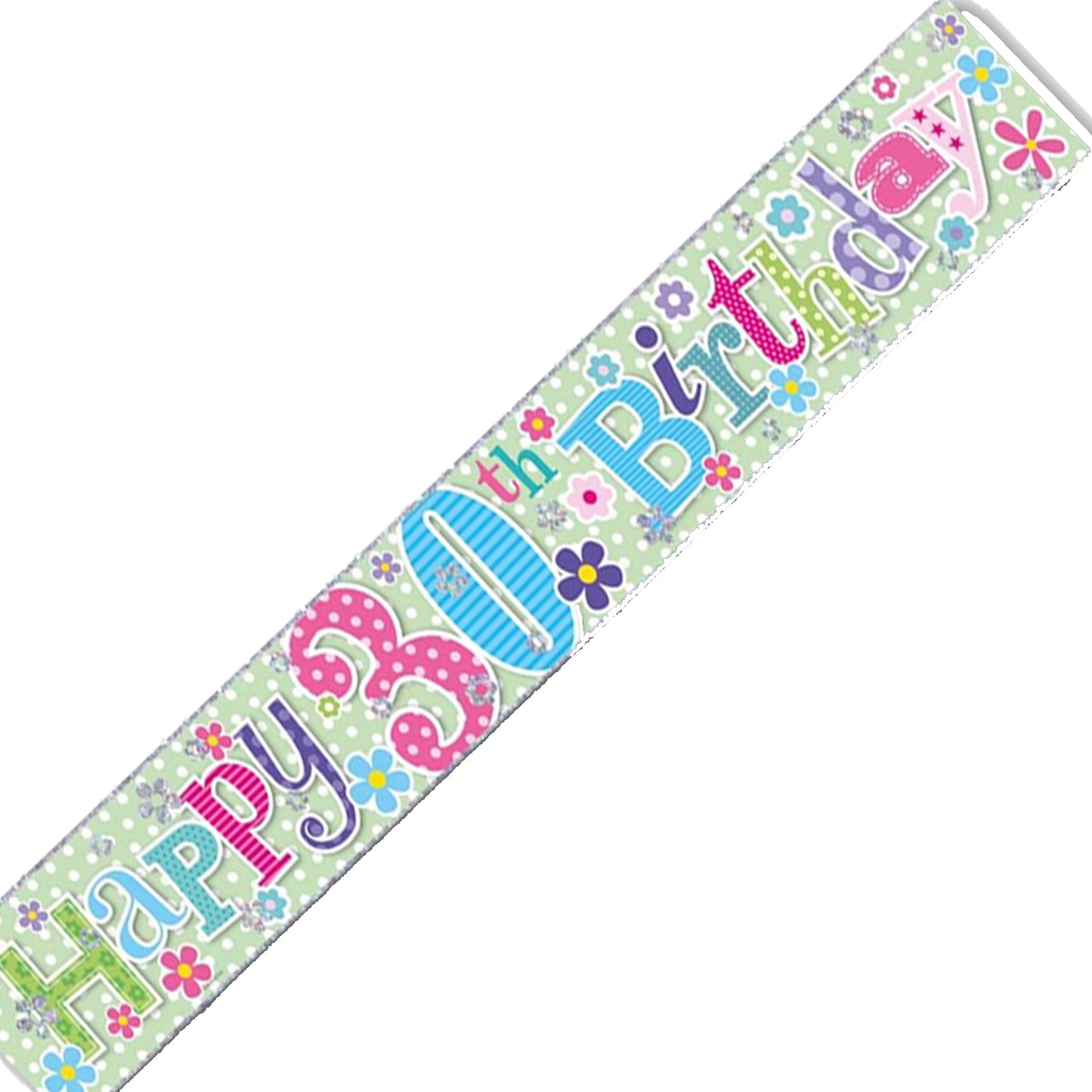 Age 30 Birthday Banner Female