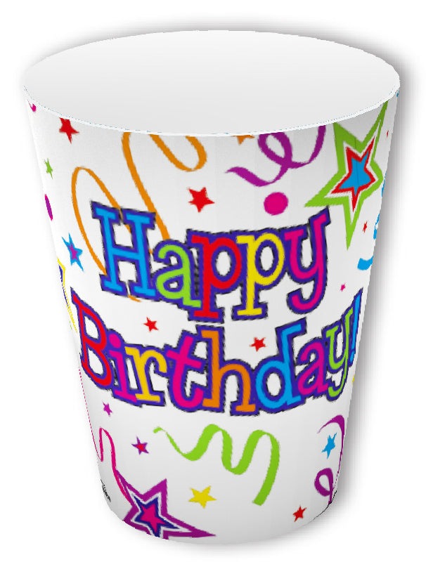 Ribbons and Stars 9oz/266ml Cups 8pcs