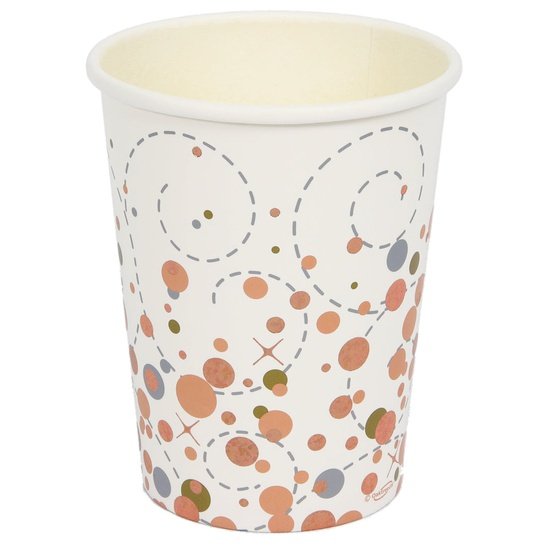 Sparkling Fizz Rose Gold 9oz/266ml Cups 8pcs