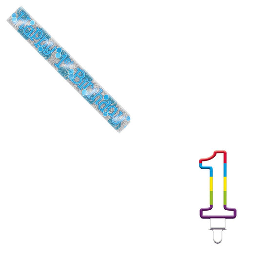 Various Designs Bundle K Banner, Candle Ages 1 to 80