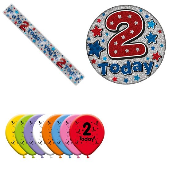 Various Designs Bundle H Banner, Balloon, Badge Ages 1 to 80