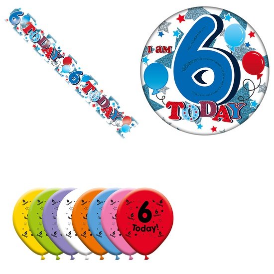 Various Designs Bundle H Banner, Balloon, Badge Ages 1 to 80