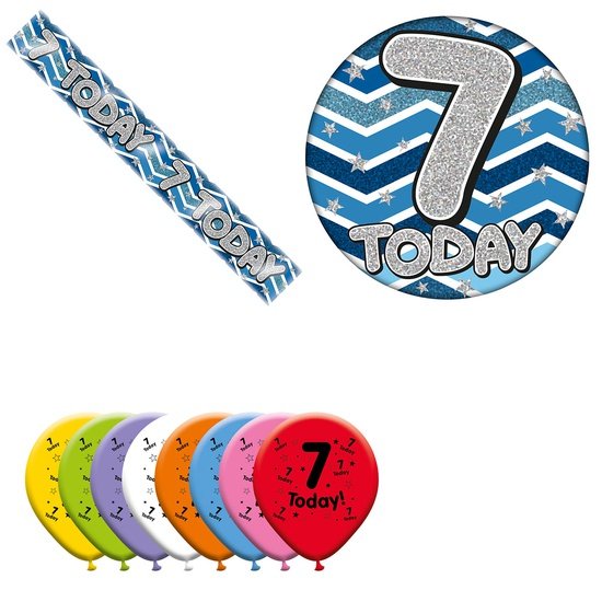 Various Designs Bundle H Banner, Balloon, Badge Ages 1 to 80