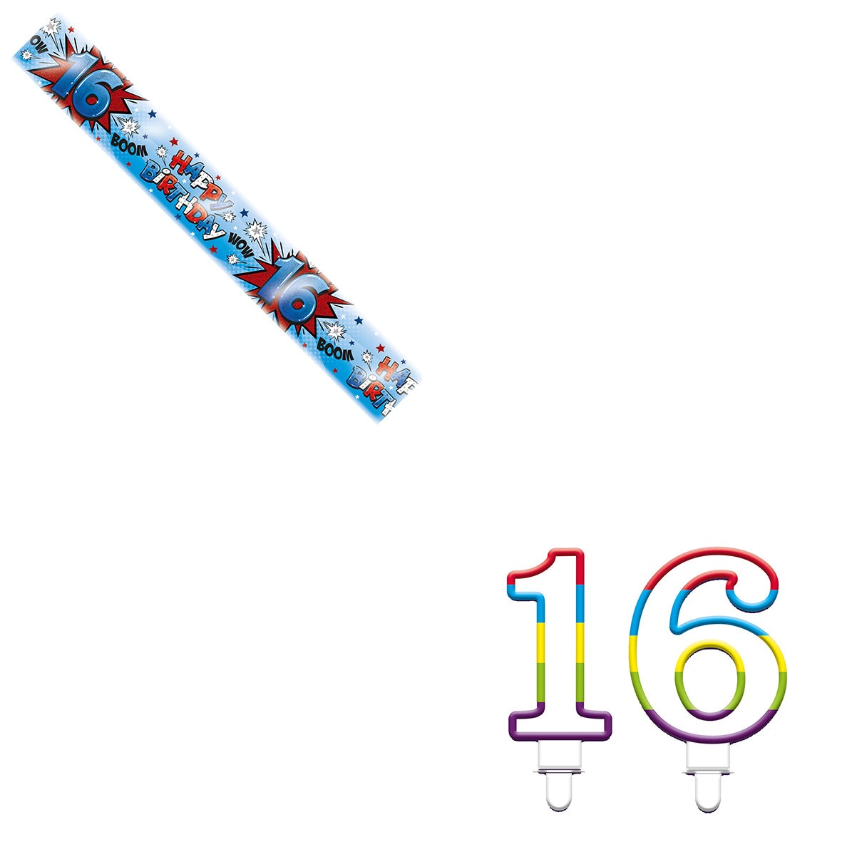 Various Designs Bundle K Banner, Candle Ages 1 to 80