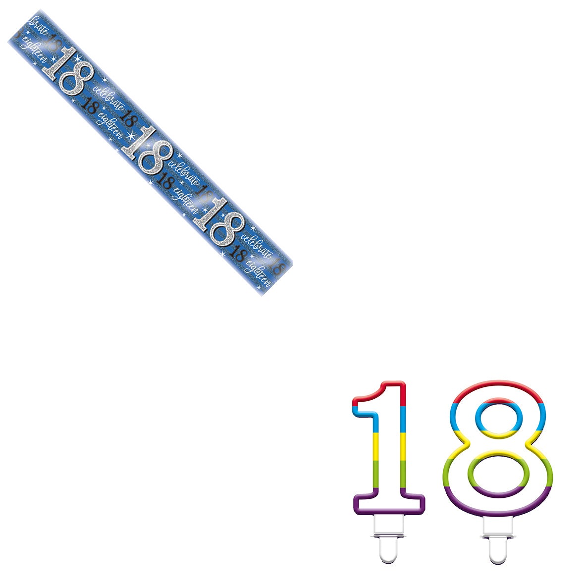 Various Designs Bundle K Banner, Candle Ages 1 to 80