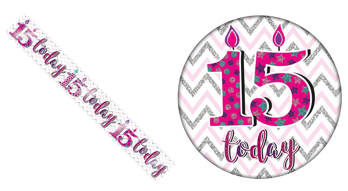 Various Designs Bundle G Banner, Badge Ages 1 to 80