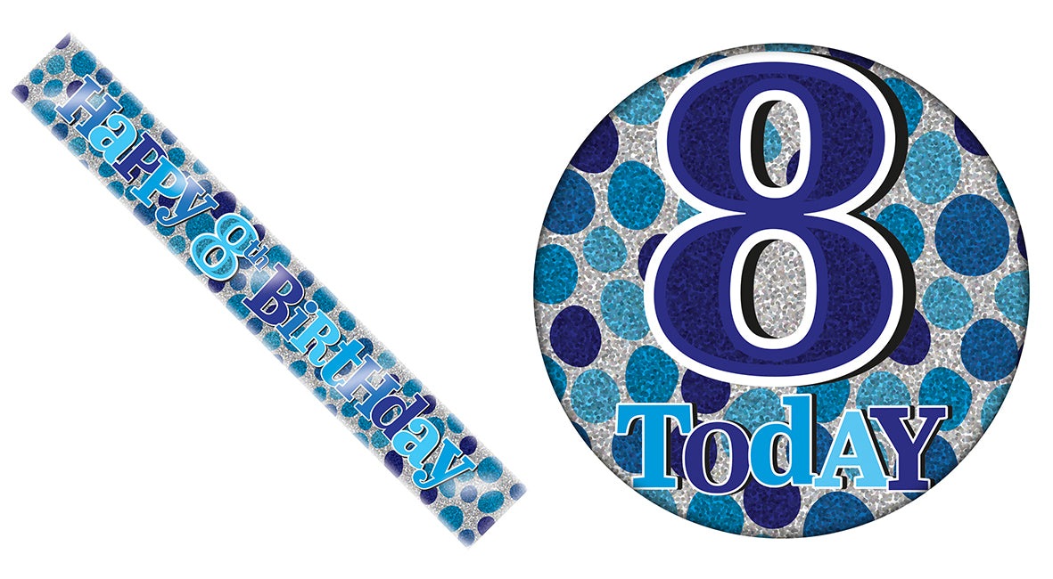 Various Designs Bundle G Banner, Badge Ages 1 to 80