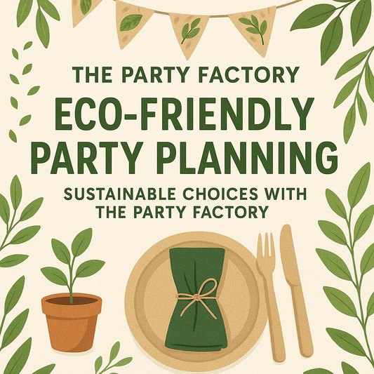 Eco-Friendly Party Planning: Sustainable Choices with The Party Factory