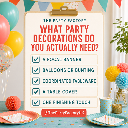 What Party Decorations Do You Actually Need?