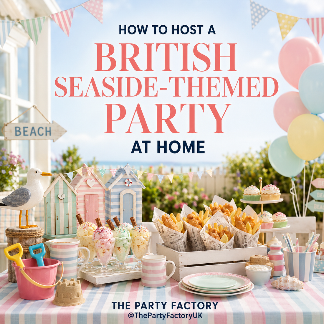 How to Host a British Seaside-Themed Party at Home