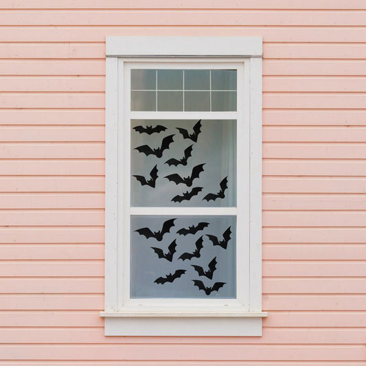 24PC BAT WINDOW CLINGS