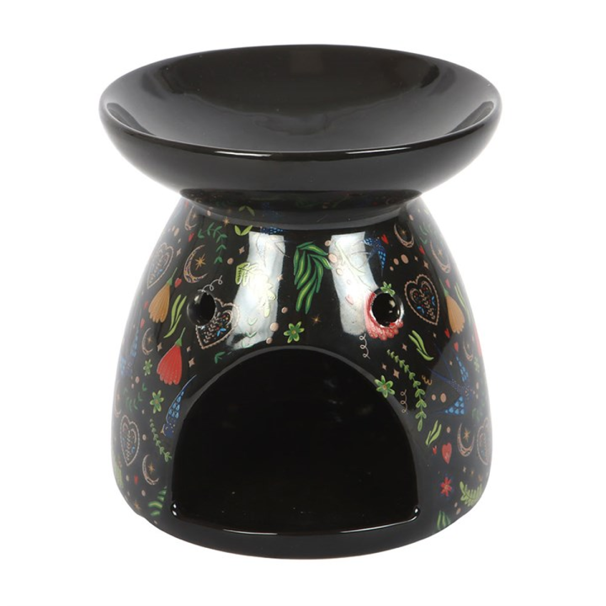 Midnight Bloom Print Oil Burner