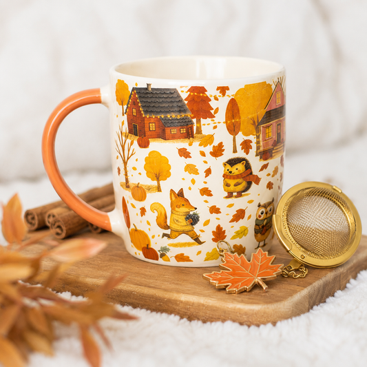 Creature Comforts Mug and Tea Strainer Set