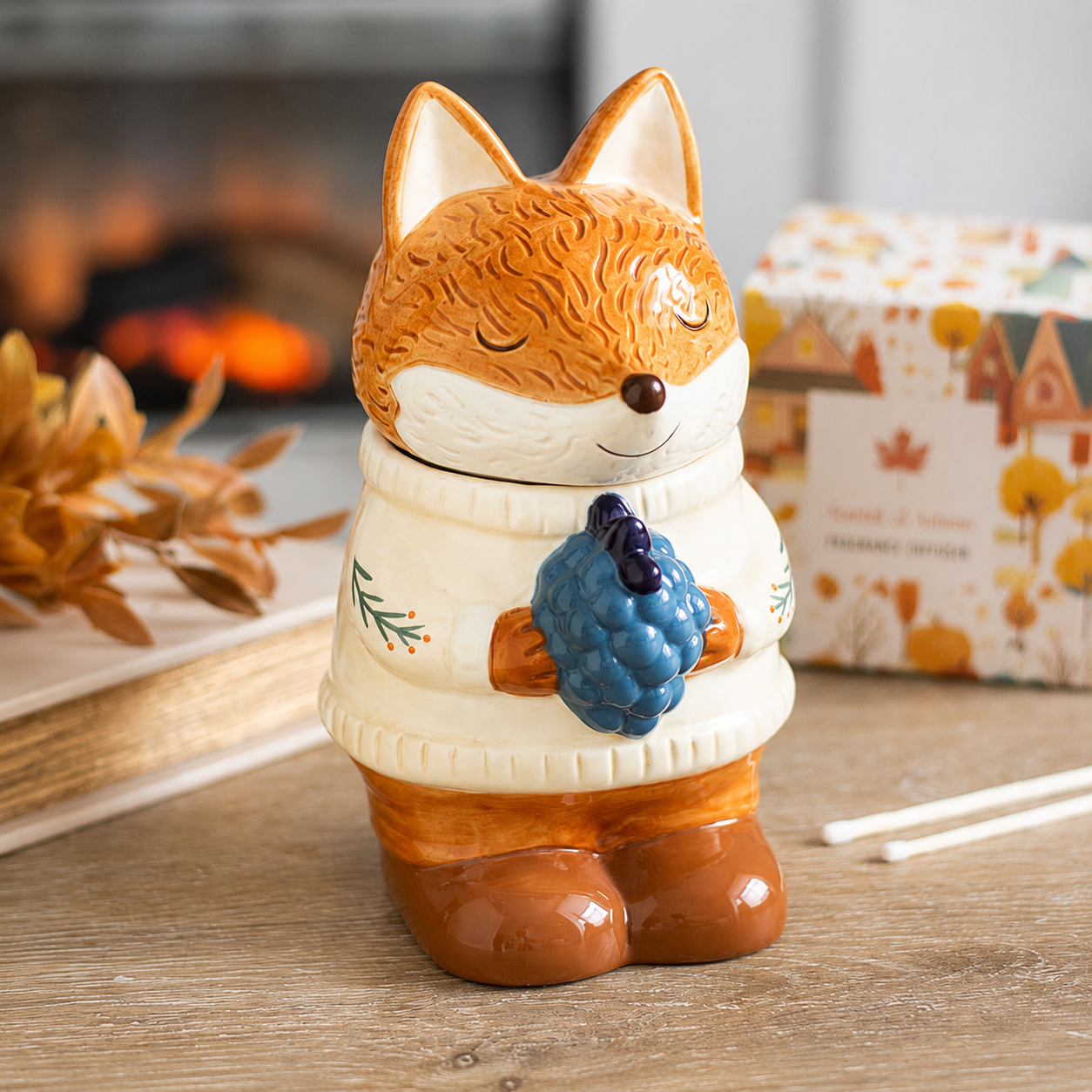 Flynn Fox Oil Burner and Wax Warmer