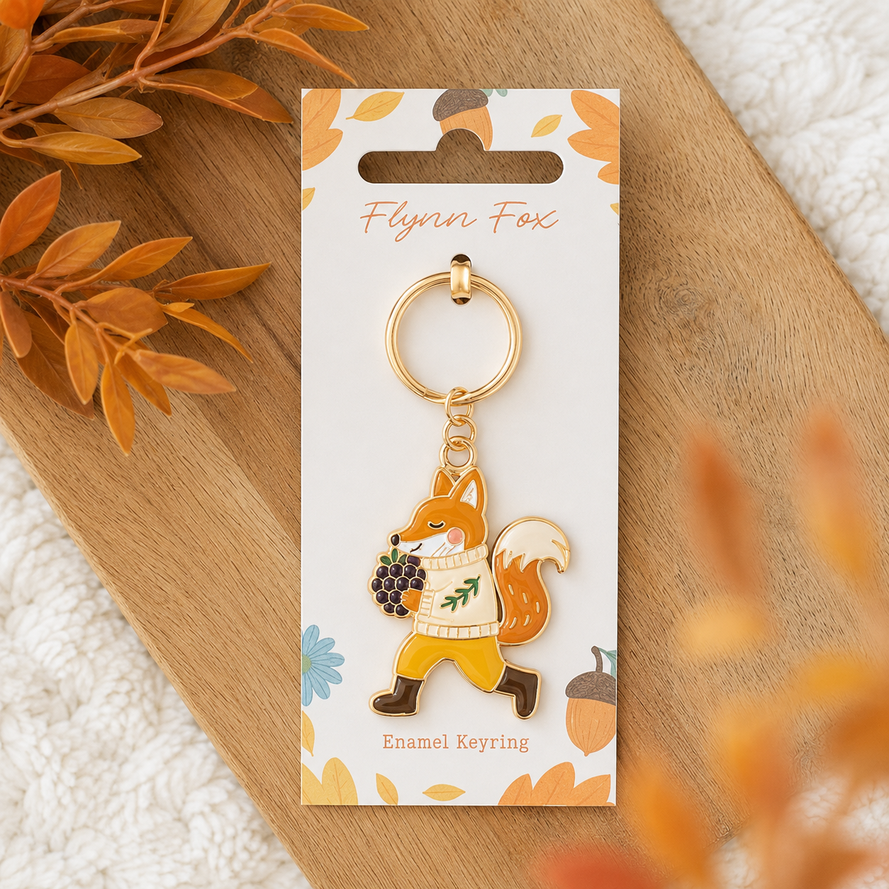 Flynn Fox Keyring