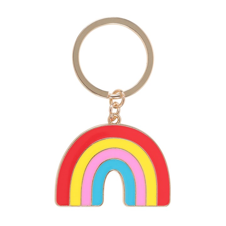 Be Kind to Your Mind Rainbow Keyring