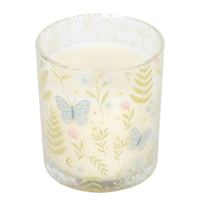 Luna Bloom Butterfly Sage and Cedarwood Candle