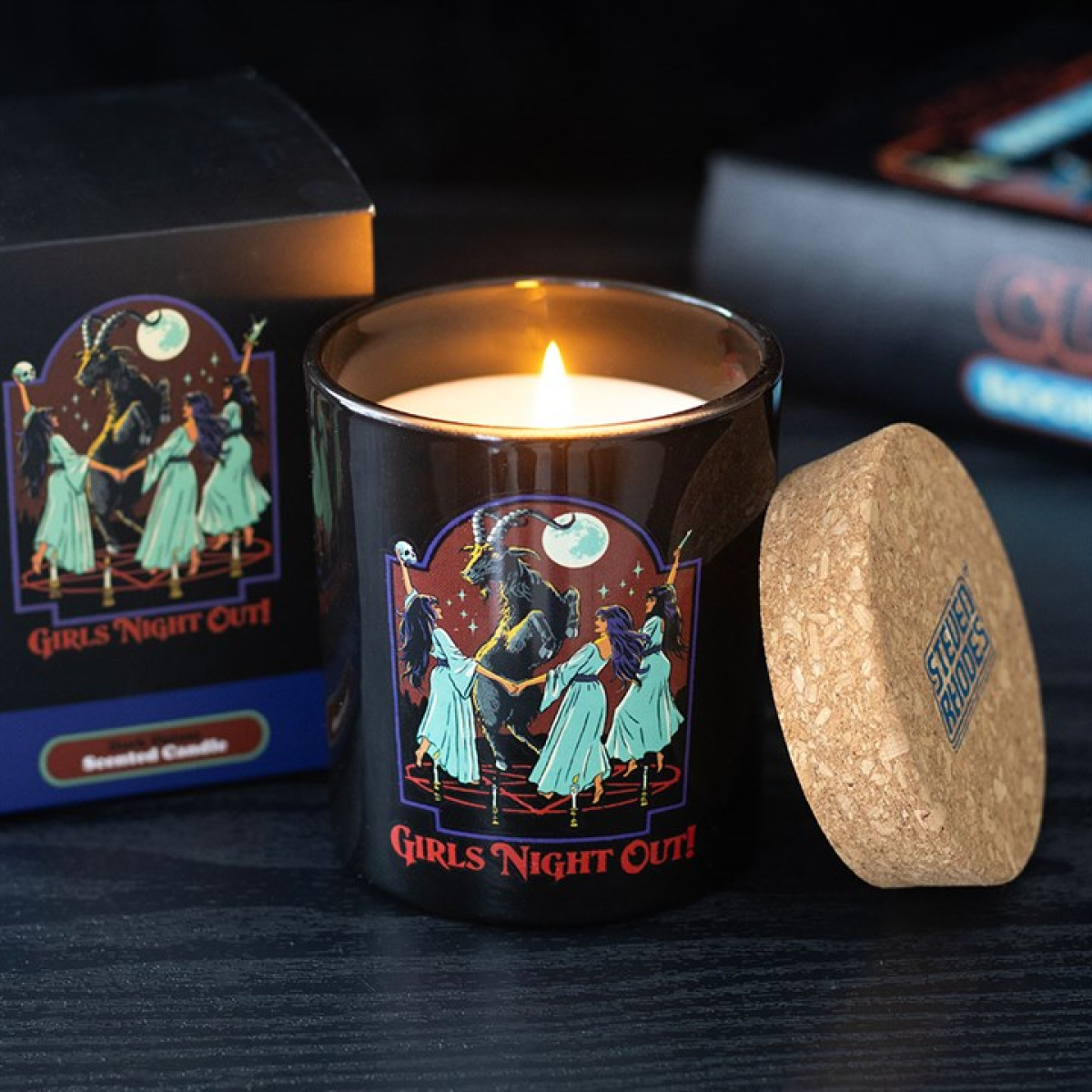 Girls Night Out Dark Opium Candle by Steven Rhodes