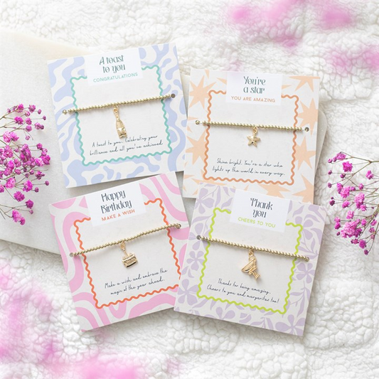 Set of 24 Celebration Bracelets in Display