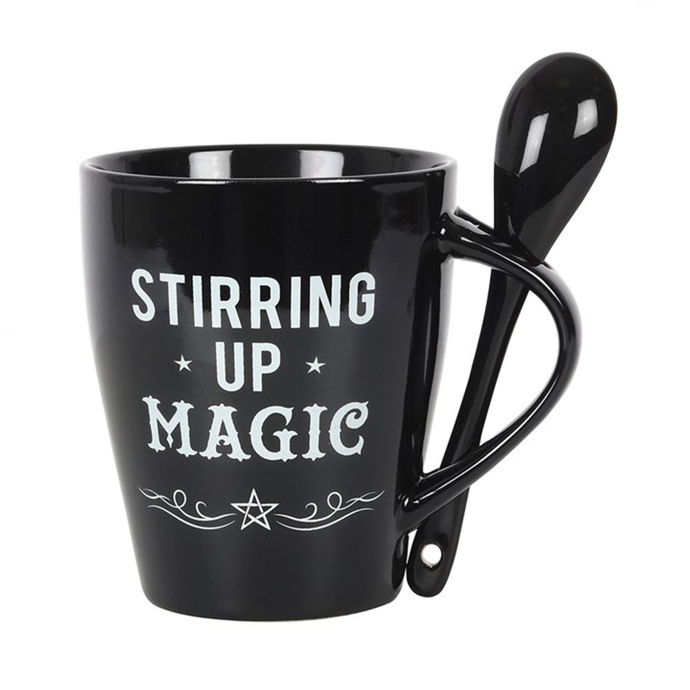 Stirring Up Magic Mug and Spoon Set