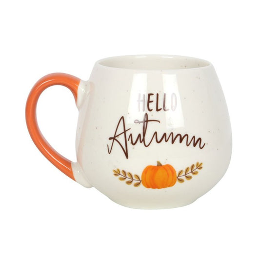 Hello Autumn Rounded Mug