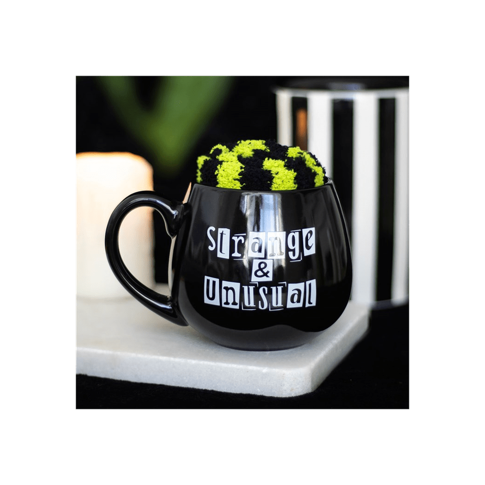 Strange & Unusual Mug and Socks Set