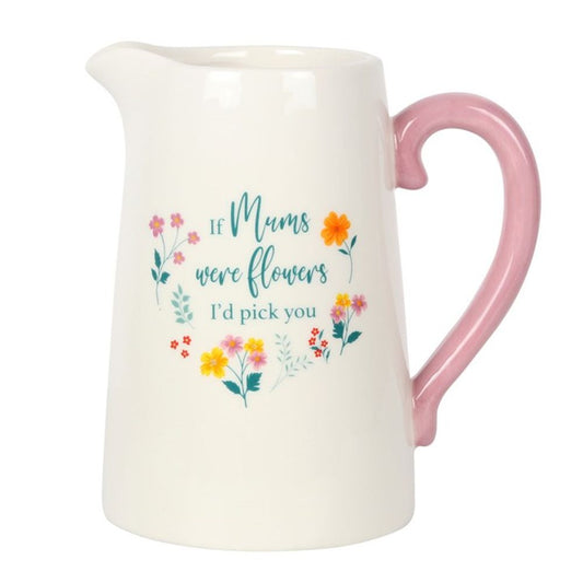 If Mums Were Flowers Ceramic Flower Jug