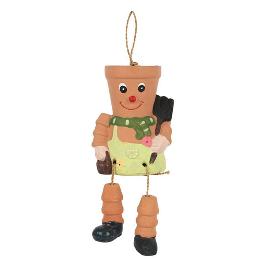 Terracotta Pot Man Planter