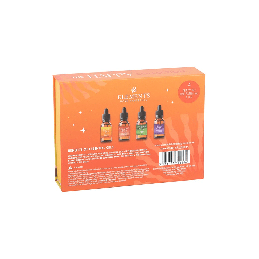 The Happy Collection Blended Essential Oil Set