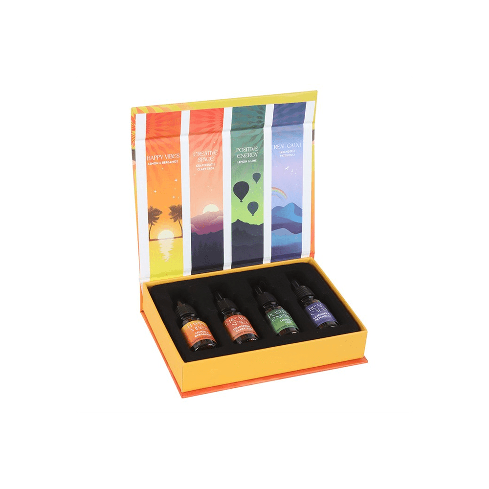 The Happy Collection Blended Essential Oil Set