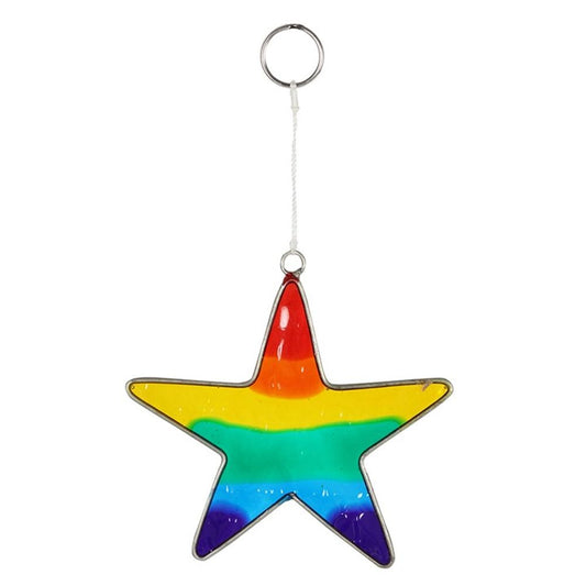 Rainbow Star Suncatcher