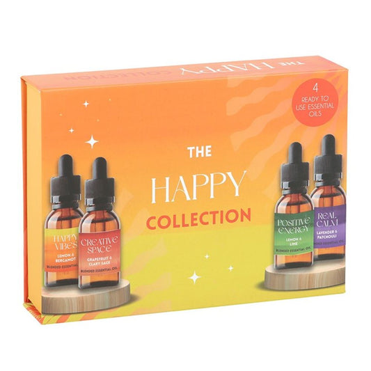 The Happy Collection Blended Essential Oil Set