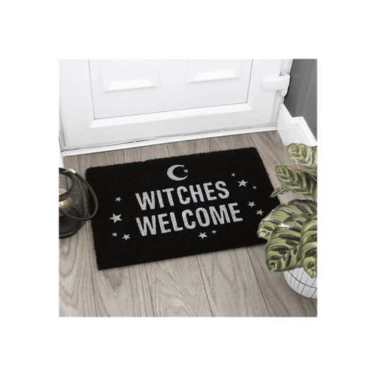 Black Witches Welcome Doormat