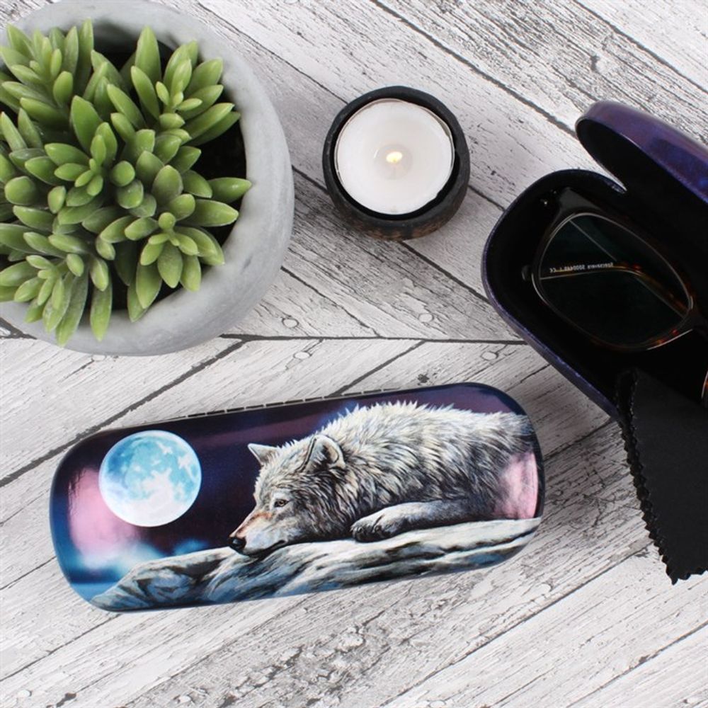 Quiet Reflection Glasses Case by Lisa Parker