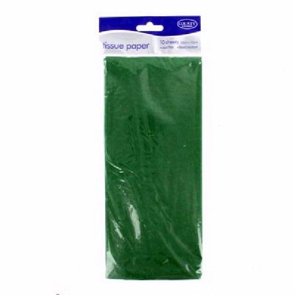 Tissue Paper Dark Green